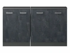 Armario de cocina para techo inclinado hormigón 140x46x81.6 r-line^Vicco Clearance