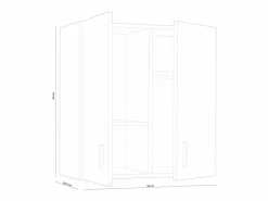 duehome Mueble De Pared Para Baño|Armario de colgar Use