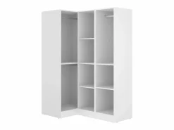 Armario de esquina 3 puertas L132 cm en color - LISTOWEL^Vente-unique Clearance