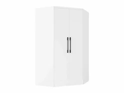 Armario de esquina de 2 puertas Ancho 101 cm color - AURALI^Vente-unique Outlet