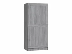 Armario de madera contrachapada Sonoma 82,5x51,5x180 cm ES230124^ Best