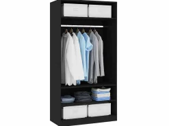 Armario Abierto, Vestidor|Armario de madera contrachapada 100x50x200 cm ES256511
