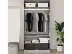 Armario Abierto, Vestidor|Armario de madera contrachapada Sonoma 100x50x200 cm ES248126