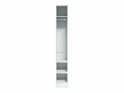 Armario de madera de ingeniería 30x50x200 cm ES976287 Blanco Hot