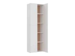 Armario de oficina de 60 x 32 x 190 cm de madera de ingeniería Blanco Best