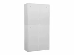 Armario de oficina de acero claro 90x40x180 cm^vidaxl Clearance