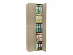 Armario de oficina roble Sonoma 60x32x190 cm Madera de ingeniería^ New