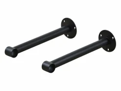 Armario de pared de madera y metal L100 cm LOLA Negro Best