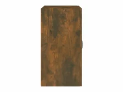Armario de pared madera contrachapada roble ahumado 60x31x60 cm ES211943^ New