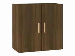 vidaxl Armario de pared madera contrachapada marrón roble 60x30x60 cm Color natural claro Online
