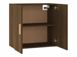 vidaxl Armario de pared madera contrachapada marrón roble 60x30x60 cm Color natural claro Online