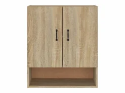 vidaxl Armario de pared madera contrachapada roble sonoma 60x31x70 cm Color natural claro Outlet