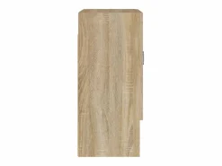 vidaxl Armario de pared madera contrachapada roble sonoma 60x31x70 cm Color natural claro Outlet