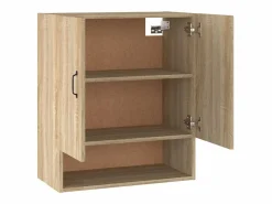 vidaxl Armario de pared madera contrachapada roble sonoma 60x31x70 cm Color natural claro Outlet