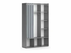 Vicco Armario de ropa para niños 105.8x38x178.1 luigi Gris Hot