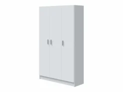 Armario escobero multiusos tres puertas cocina 109x180x37 cm^ Discount