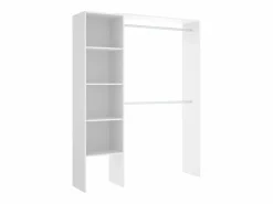 Vente-unique Armario extensible L110/140 cm en - BELVANA Blanco Sale