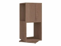 Armario giratorio aglomerado roble Sonoma 34,5x34,5x75,5 cm^Clicnbuy Clearance