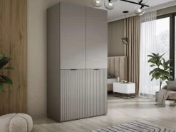 Armario Abierto, Vestidor|Armario: Platino, 100 x 200 x 51 cm
