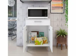 Venprodin Armario Hogar 2 Puertas - 1 Cajón 84X61X39 Blanco Online