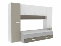 Armario Juvenil Puente Tidy Habitación Infantil 304x203 cm^ Outlet