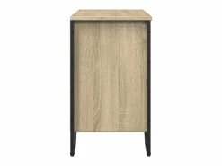 vidaxl Mueble De Lavabo|Armario lavabo baño madera ingeniería roble Sonoma 60x35x60 cm
