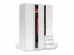Armario LC 3 puertas + 3 cajones 180x121x52 cm^Loungitude Online
