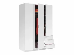 Armario LC 3 puertas + 3 cajones 180x121x52 cm^Loungitude Online