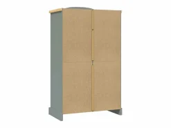 vidaxl Armario|Armario madera de pino Mexicano estilo Corona 2 Puertas