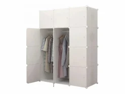 Armario|ARMARIO MODULAR VESTIDOR ARMARIOS ESTANTERÍA ESTANTE ORGANIZADOR DE ROPA XL