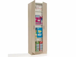 Armario multiusos 2 puertas - Roble^duehome Discount