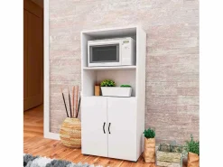 Armario Multiusos CATTERHOUSE Atenas 143 de 60x32x143 cm con 2 Baldas, 2 Puertas Inferiores y de Color^Catter house Sale