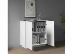 Armario multiusos Easy con 2 puertas mate 79,20x38x86 cm^ Clearance