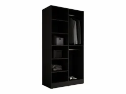 Armario: Grafito / Vidrio Antisol, 100 x 200 x 51 cm^ Outlet