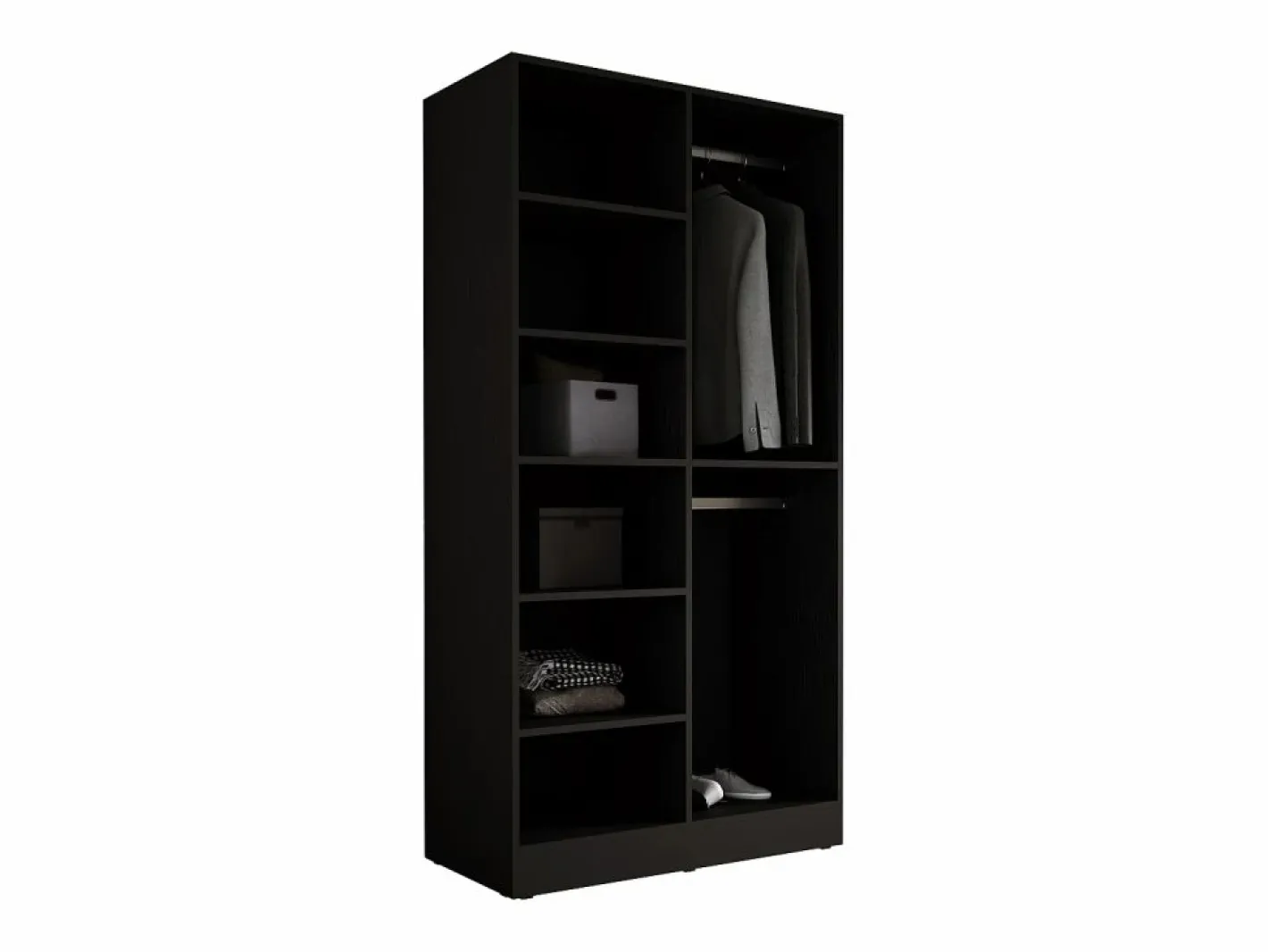 Armario: Grafito / Vidrio Antisol, 100 x 200 x 51 cm^ Outlet