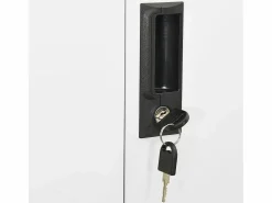Armario oficina acero vidrio templado 90x40x180 cm^vidaxl Clearance