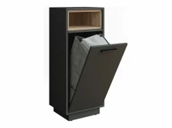 Vicco Columna De Baño|Armario para la ropa sucia antracita/sonoma 38x30x93 beatrice
