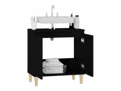Armario para lavabo madera contrachapada 58x33x60 cm^vidaxl Discount