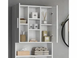 Vicco Mueble Para Lavadora|Armario para lavadora 64x25.6x190 luis