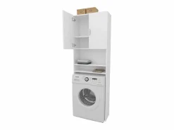 Vicco Armario para lavadora 64x26x190 martha Blanco Clearance
