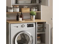 Vicco Mueble Para Lavadora|Armario para lavadora /artesano 93.6x60.3x88.2 viktor