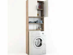 Armario para lavadora /sonoma 64x26x190^Vicco Outlet