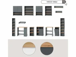 Armario para lavadora /artesano 93.6x60.3x88.2 viktor^Vicco Hot