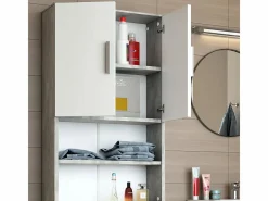 Vicco Mueble Para Lavadora|Armario para lavadora hormigón 64x26x190