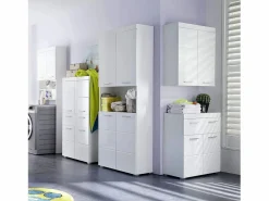 Armario para lavadora Kelia brillante 63 cm^Les Tendances Discount