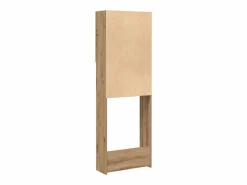 vidaxl Mueble Para Lavadora|Armario para lavadora Nemo 2 puertas + 5 compartimentos roble 190x64x25,5 cm