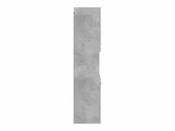 vidaxl Armario pared baño madera ingeniería hormigón 30x30x130 cm Gris Sale