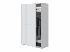 Loungitude Armario puertas correderas aglomerado 200x150x60cm Blanco