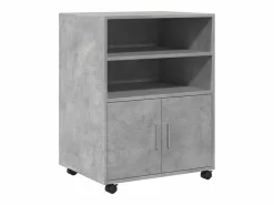 Armario rodante hormigón 60x48x81 cm madera de ingeniería^ Sale