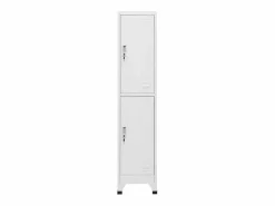 vidaxl Cajonera De Escritorio|Armario taquilla con 2 compartimentos 38x45x180 cm